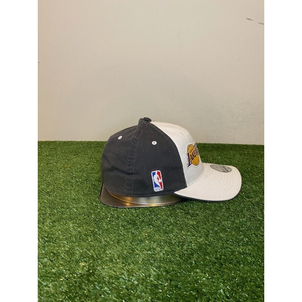 Retro adidas Los Angeles Laker 2010 NBA Final Locker Room OSFA fitted hat NWT - Picture 7 of 12
